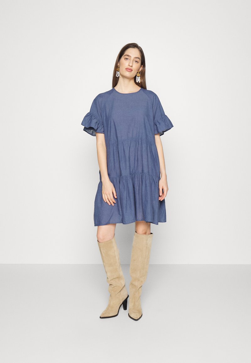 Damen Freizeitkleider | 2nd Day LORETTA Freizeitkleid moonlight blue/blau - JD86479 Damen Freizeitkleider | 2nd Day LORETTA Freizeitkleid moonlight blue/blau - JD86479