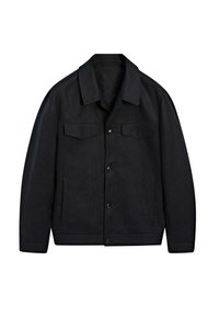 TOTAL LOOK WITH FLAP POCKETS - Summer jacket - dark blue