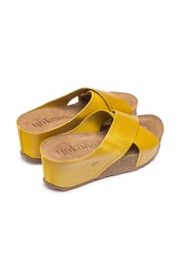 Yokono Ciabattine con tacco - amarillo