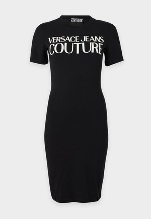 Versace Jeans Couture, PATENT - T-shirt-kjole - black