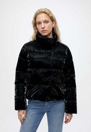 ONLY, ONLBERGEN SHINY JACKET CC OTW - Пухено яке - black
