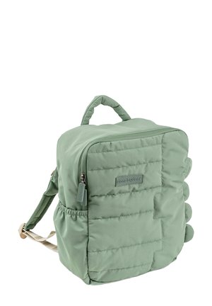 QUILTED CROCO - Malý batoh  - green