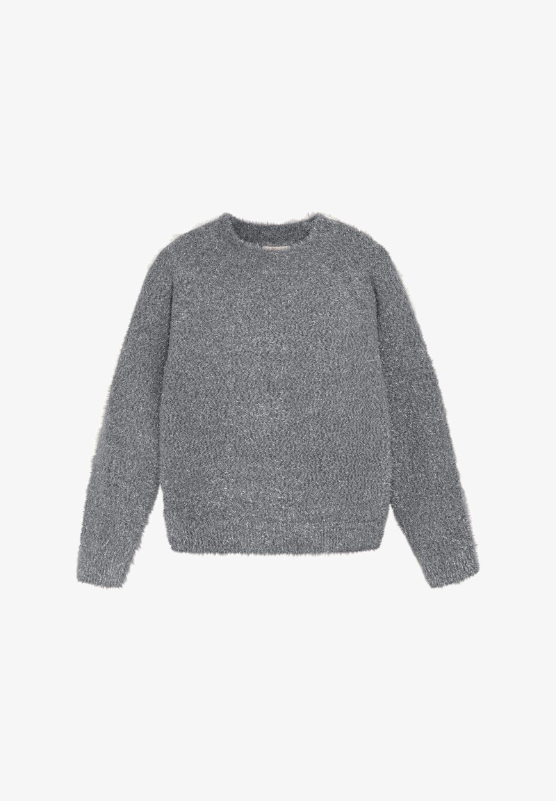 Creamie GLITTER - Strickpullover - iron gate