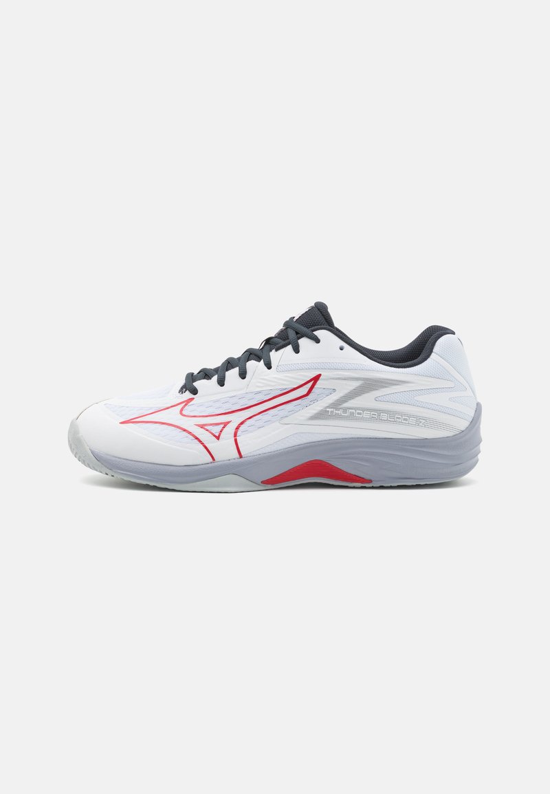 Mizuno THUNDER BLADE Z - Zapatillas de voleibol - white/salsa/black