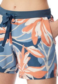 Schiesser MIX - Pyjamabroek - blau, beige, orange