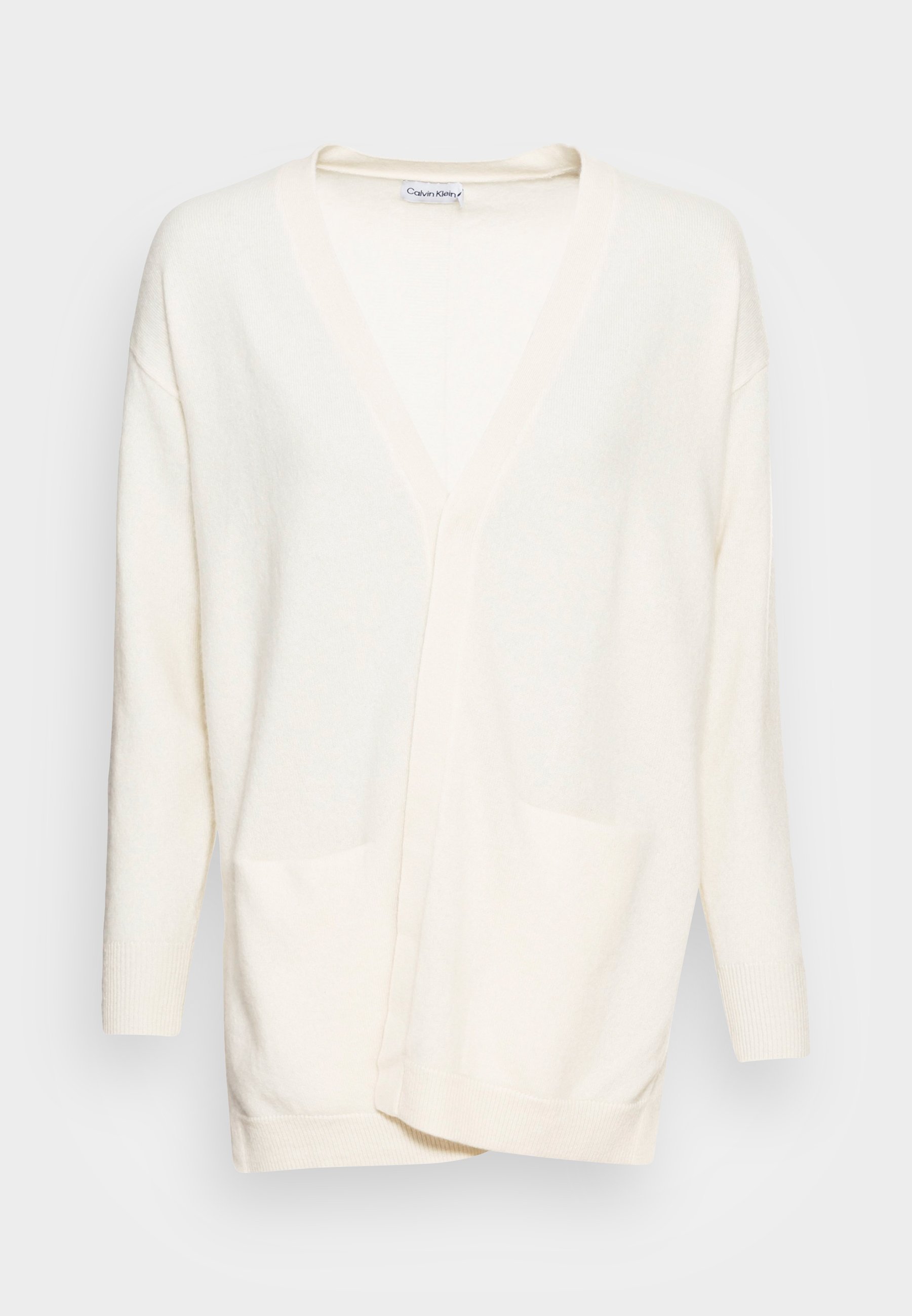 Calvin Klein Open Cardigan Cardigan ecru, Women's, Size: Small, Off-White