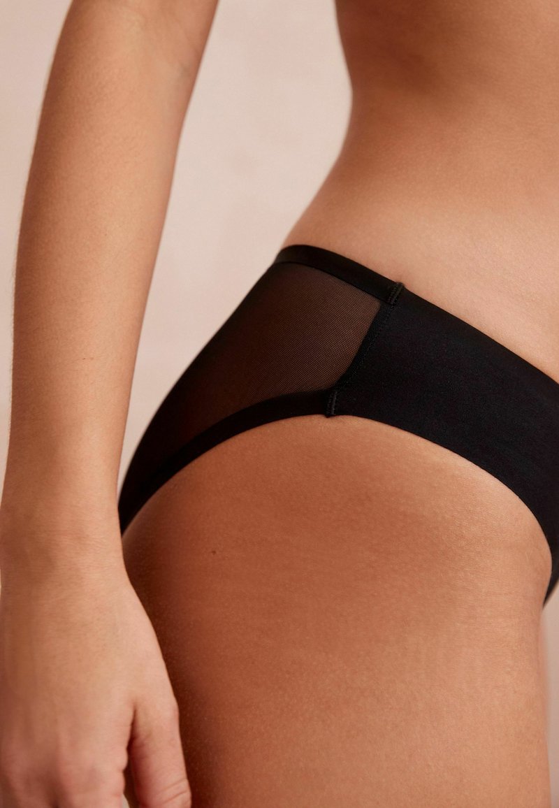 Next BONDED NO VPL BRAZILIAN. - Slip - black