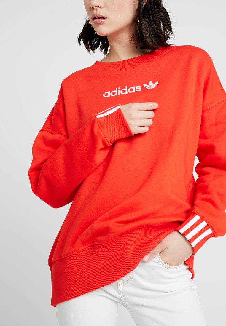 adidas coeeze red sweatshirt