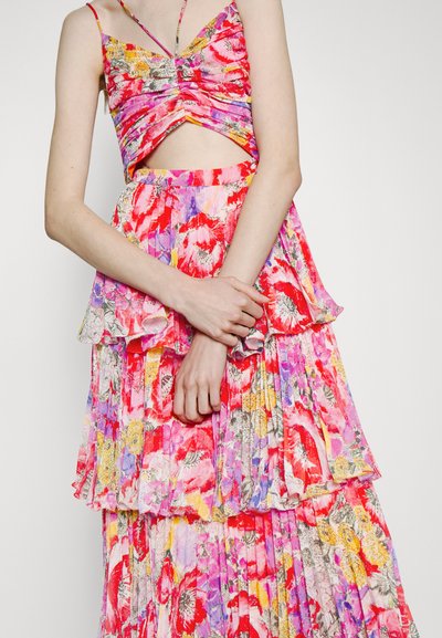 AMUR LUKE PLEATED TIER DRESS - Cocktail φόρεμα / Φόρεμα για πάρτι - poppy field pastel floral