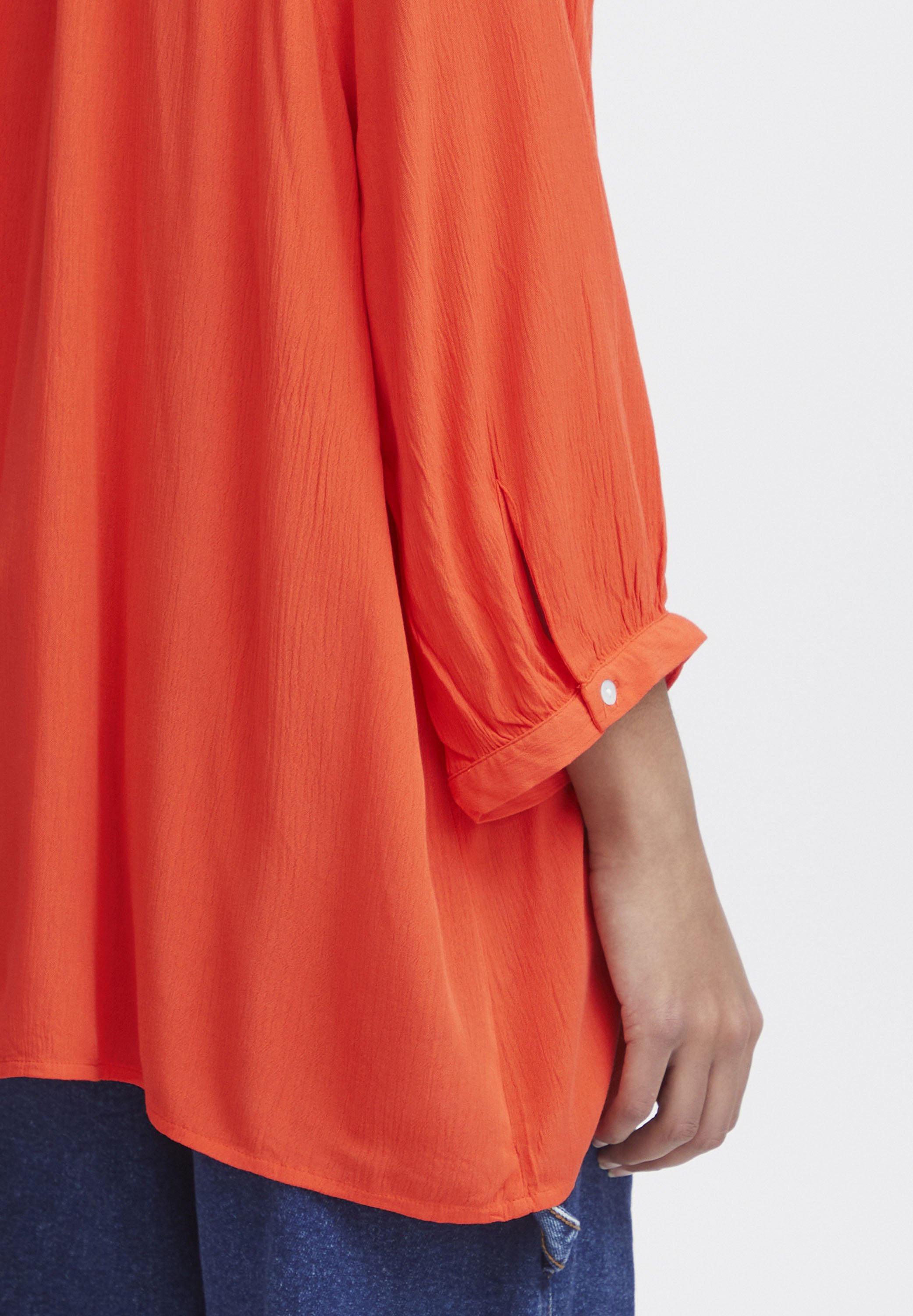 売れ筋商品|||イチ シャツ レディース トップス IHMarrakech - Blouse - grenadine ICHI IHMarrakech - Blouse - grenadine/lichtrood - Zalando.nl
