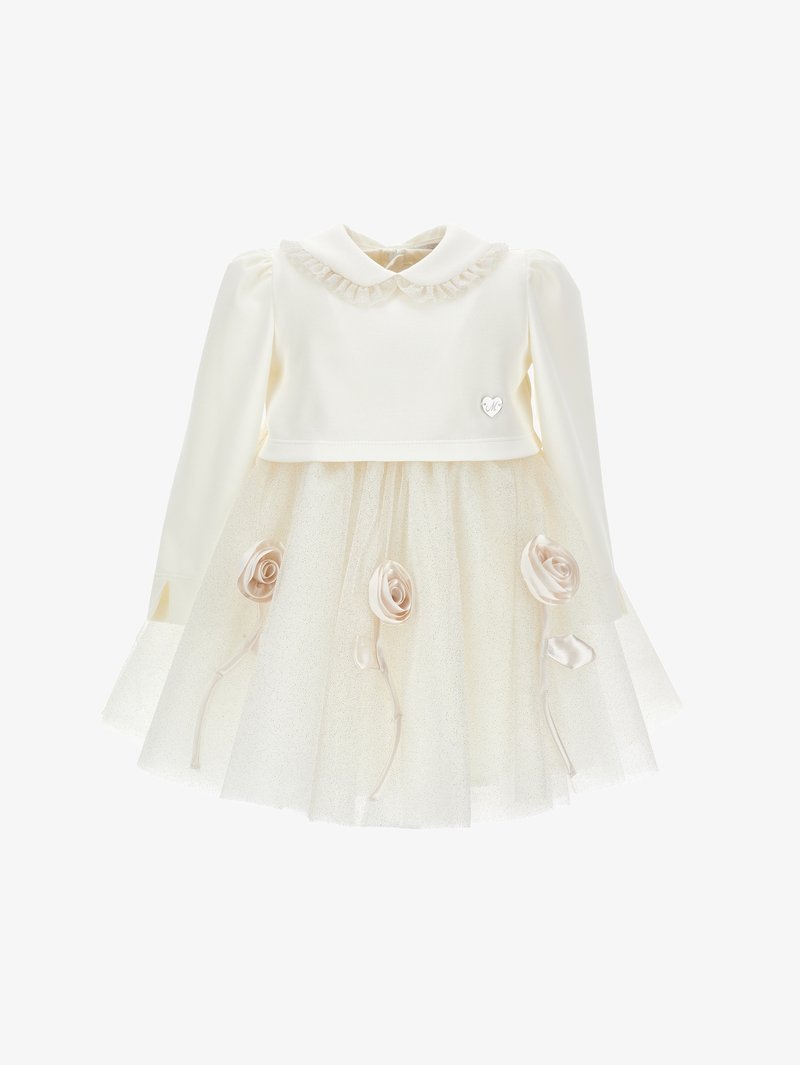 Monnalisa BABY ABITO - Vestito elegante - panna