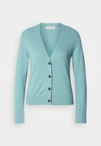 LONGSLEEVE V NECK - Cardigan - pure teal