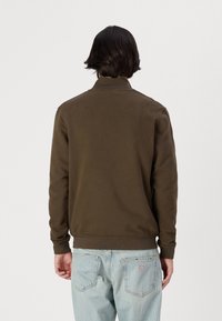 Belstaff FULL ZIP - Cipzáras pulóver - clay brown