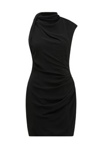 Forever New Petite NOA PETITE DRAPED MINI - Kokteiļkleita/ballīšu kleita - black
