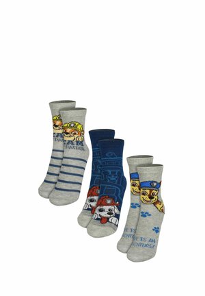 Paw Patrol, 3ER PACK PAW PATROL SOCKEN CHASE, MARSHALL   RUBBLE KINDERSOCKEN SÖCKCHEN - Socks - mehrfarbig