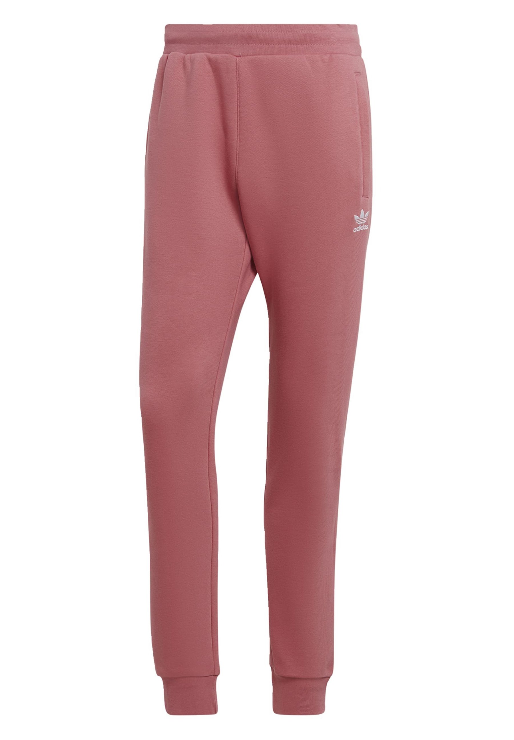 adidas Originals TREFOIL ESSENTIALS - Trainingsbroek - pink  strata/donkerroze - Zalando.be