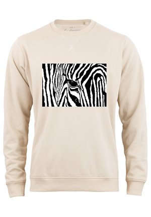 ZEBRA EYE - Sweatshirt - beige