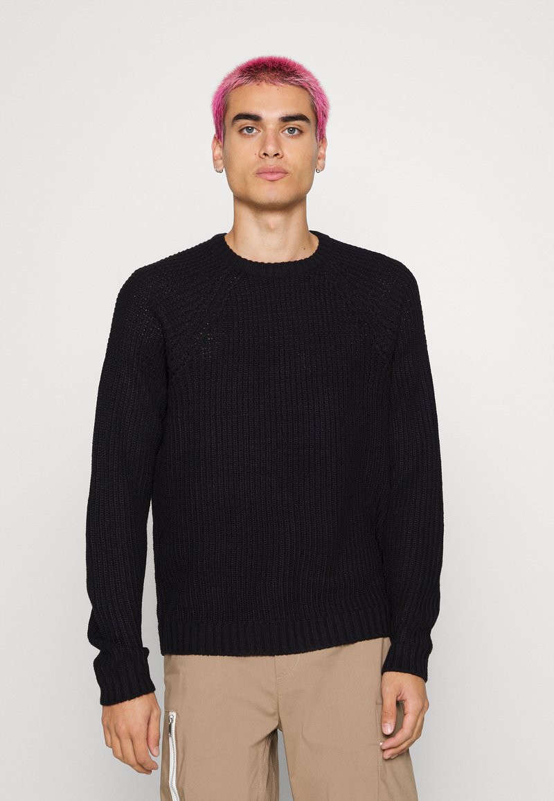 Only & Sons ONSKELVIN CREW NECK - Jumper - black - Zalando.de