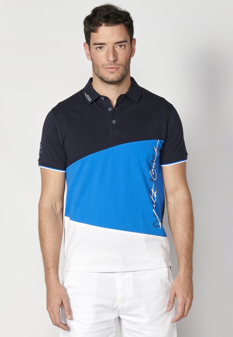 Koroshi SHORT SLEEVE  - Piké - azul   blue