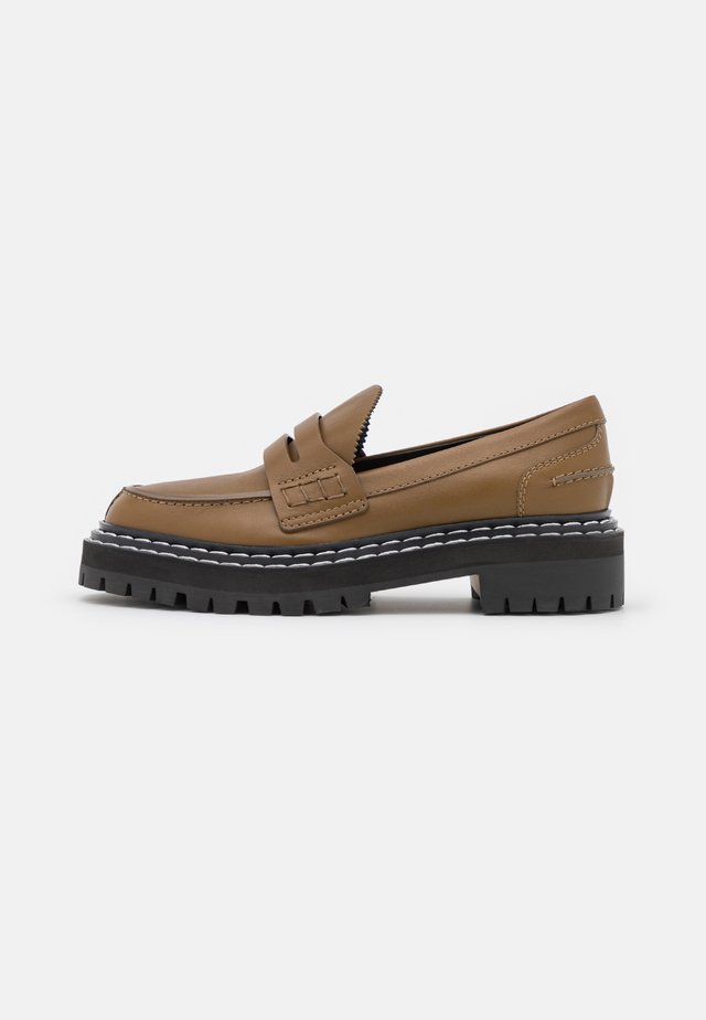 LUG SOLE LOAFERS - Scarpe senza lacci - khaki