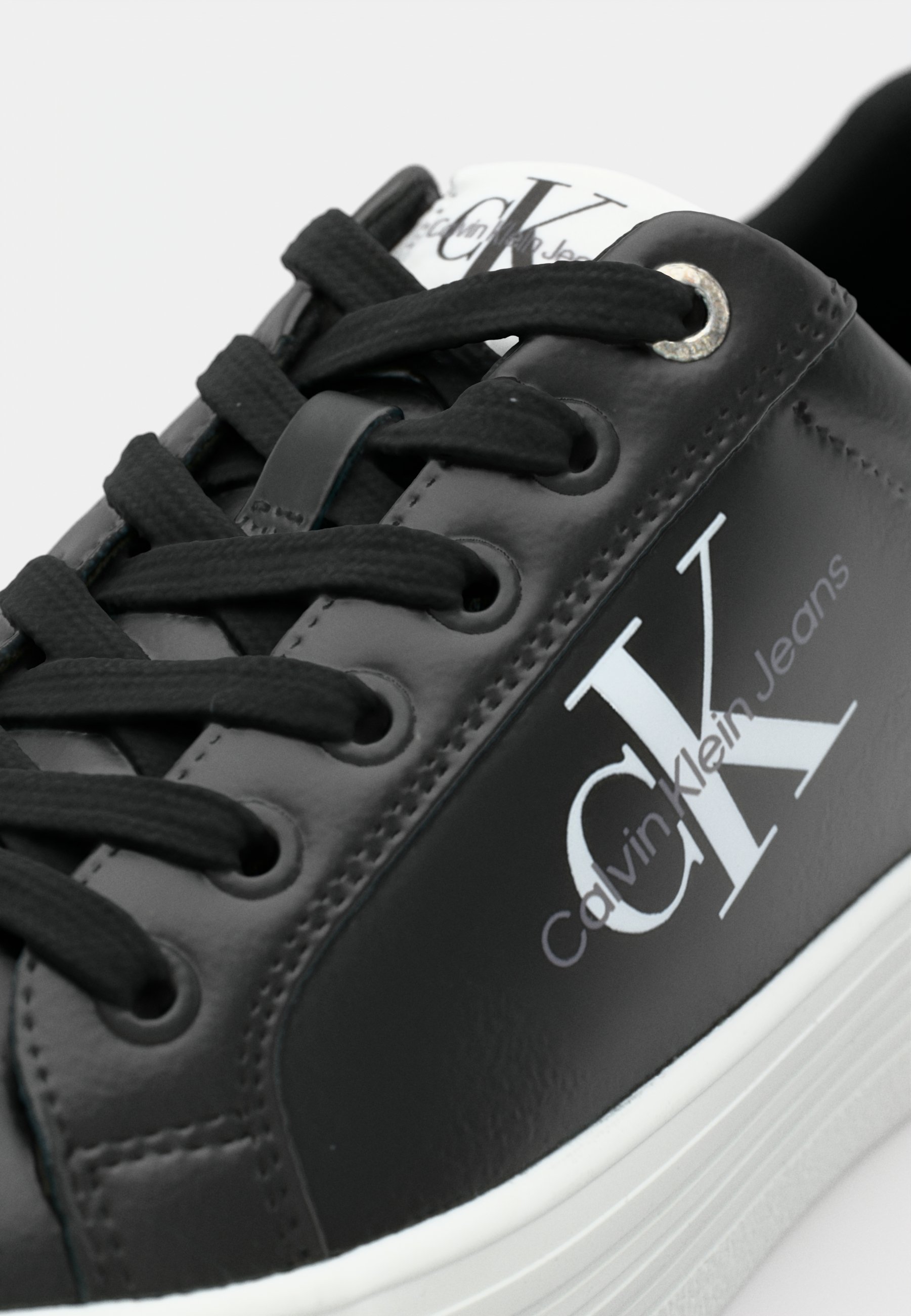   JEANS★クラシック カップソール★WHITE/BLACK KSMJW22DJ002-BLK-FRONT_grande.