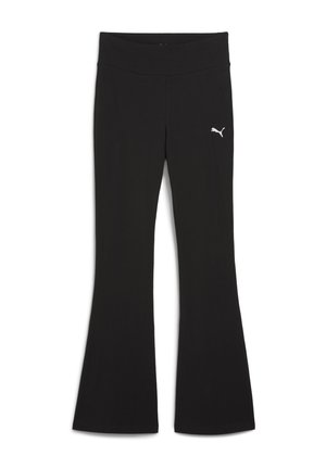 Puma, ESS HIGH-WAIST FLARED LEGGINGS - Leggings - black
