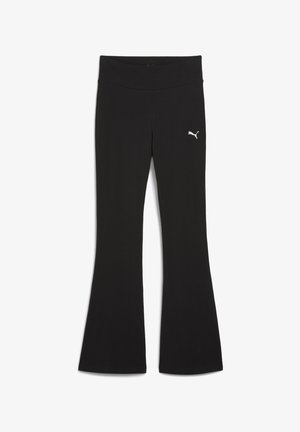 Puma, ESS HIGH-WAIST FLARED LEGGINGS - Leggings - black