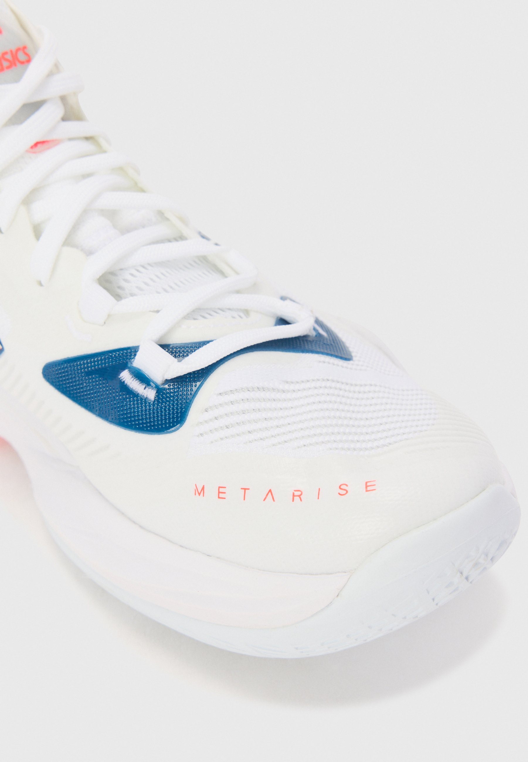 ASICS METARISE 2 - Pantofi volei - white/mako blue/alb - Zalando.ro