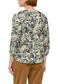 s.Oliver JACQUARD - Bluse - grün