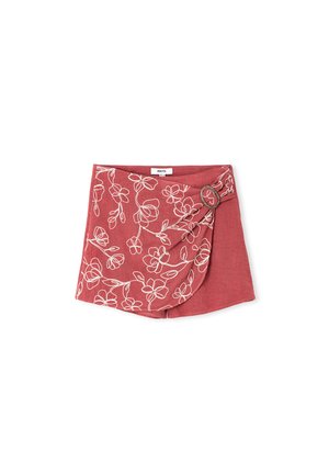 Ipekyol, IPEKYOL SHORT EMBROIDERED SHORTS - Jupe-short - old rose