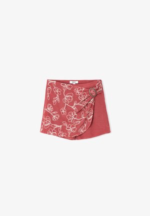 Ipekyol, IPEKYOL SHORT EMBROIDERED SHORTS - Jupe-short - old rose