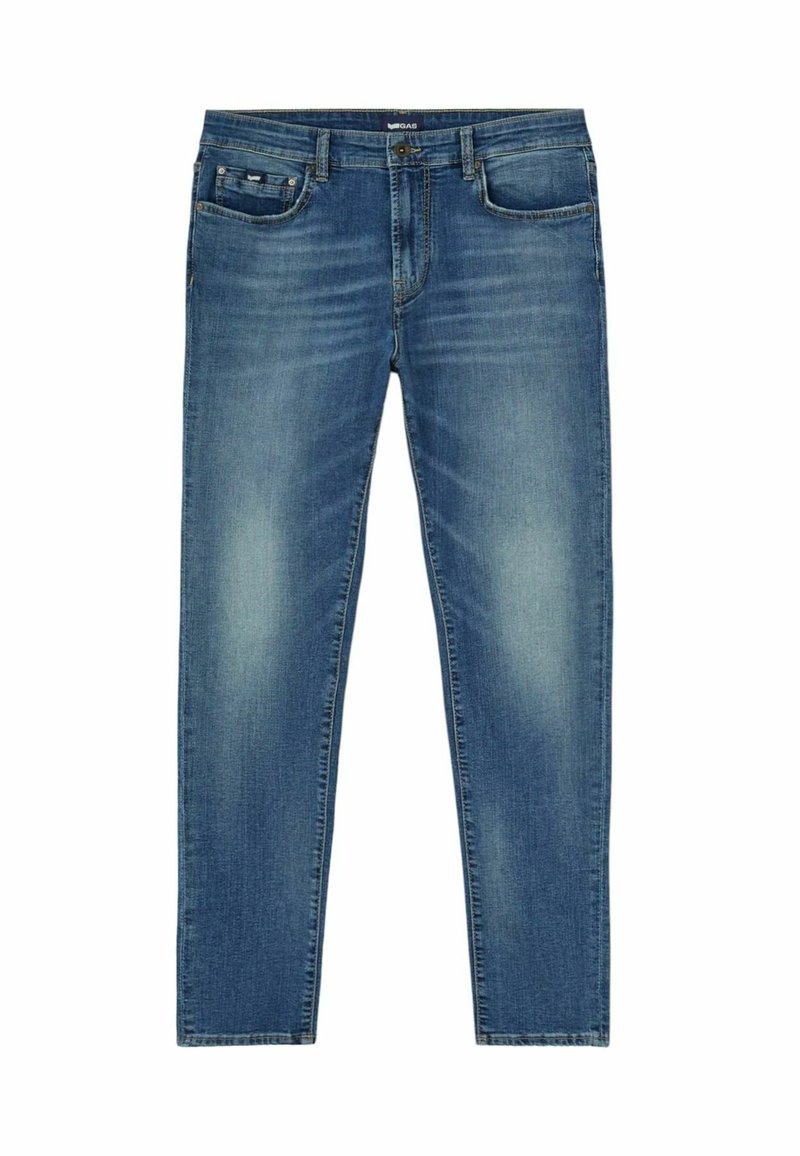 GAS Straight leg jeans blauw