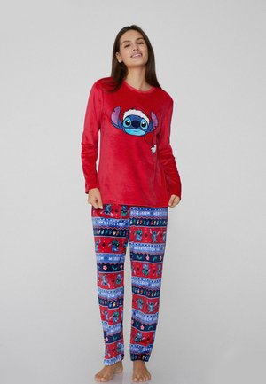 Tezenis STITCH DISNEY SET jasnoczerwony melanż