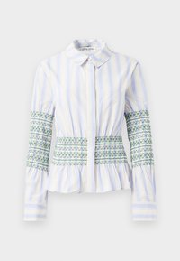 Button-down blouse - multi-coloured