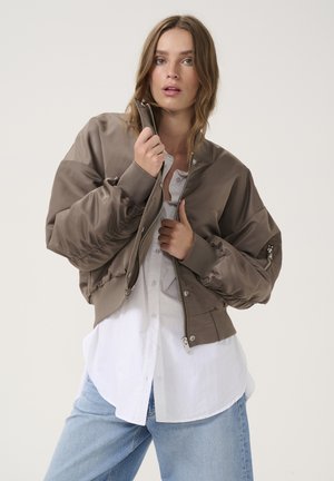 My Essential Wardrobe HELGA SHORT  - Giubbotto Bomber - major brown