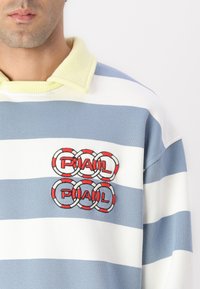 Pal Sporting Goods DRIFT STRIPED LONG SLEEVE UNISEX - Φούτερ - light blue