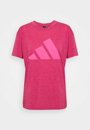 WIN 2.0 TEE - T-shirts med print - berry