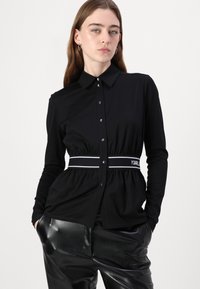 KARL LAGERFELD LOGO - Camicia - black