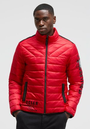 MIT LOGO PRINTS - Winterjacke - bright red