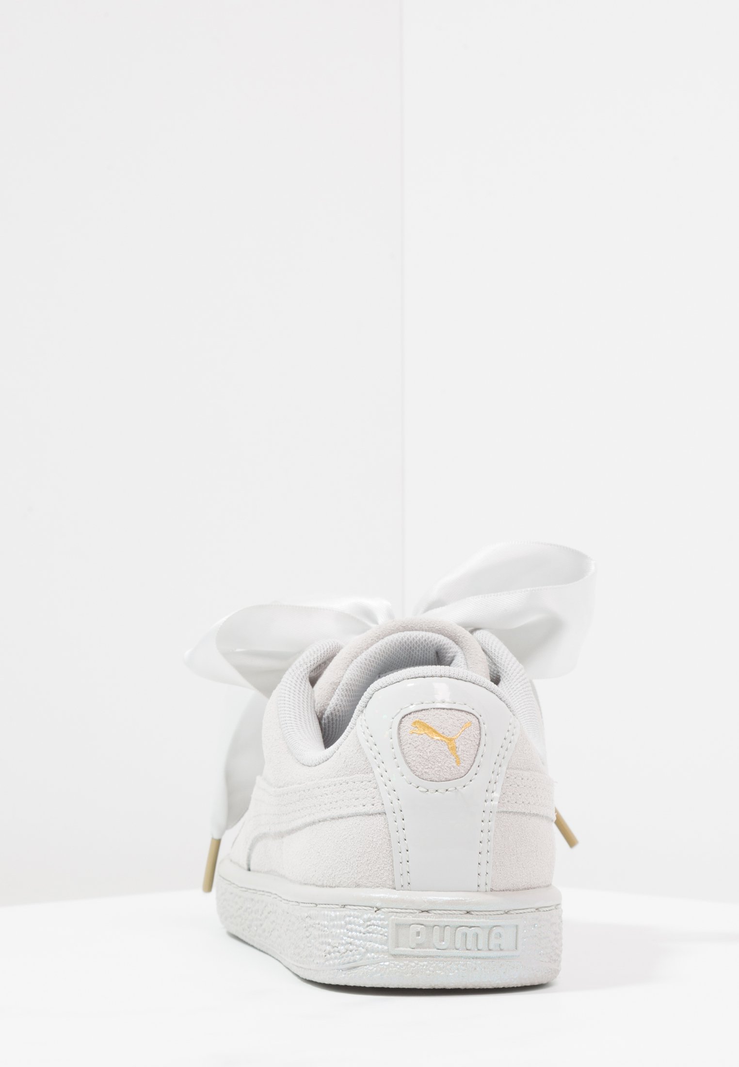 puma suede heart gris