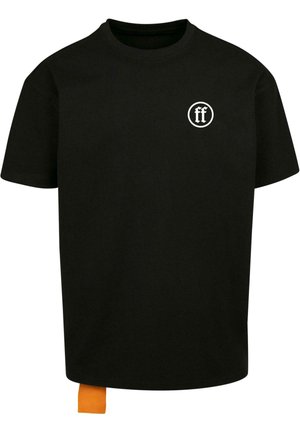 Forgotten Faces MOTH MUZZLE   - Print T-shirt - black