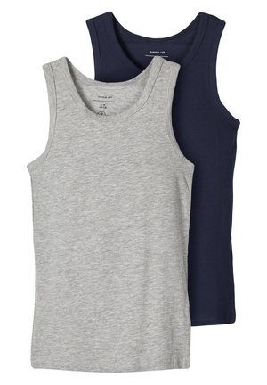 NKMTANK 2 PACK - Undershirt - grey