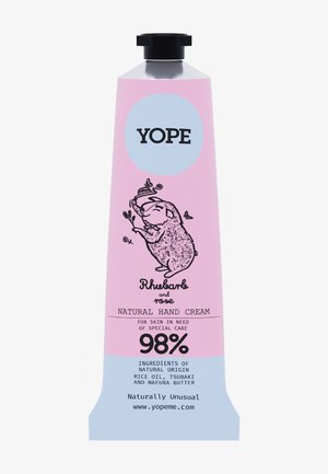 Yope YOPE HAND CREAM RHUBARB & ROSE - Crème mains