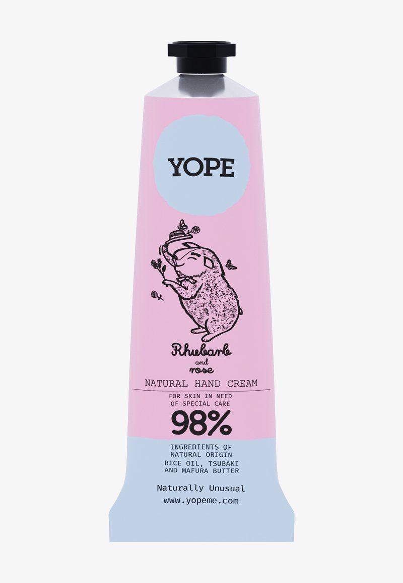 Yope YOPE HAND CREAM RHUBARB & ROSE - Handkräm
