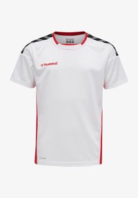 Valgt, white/true red