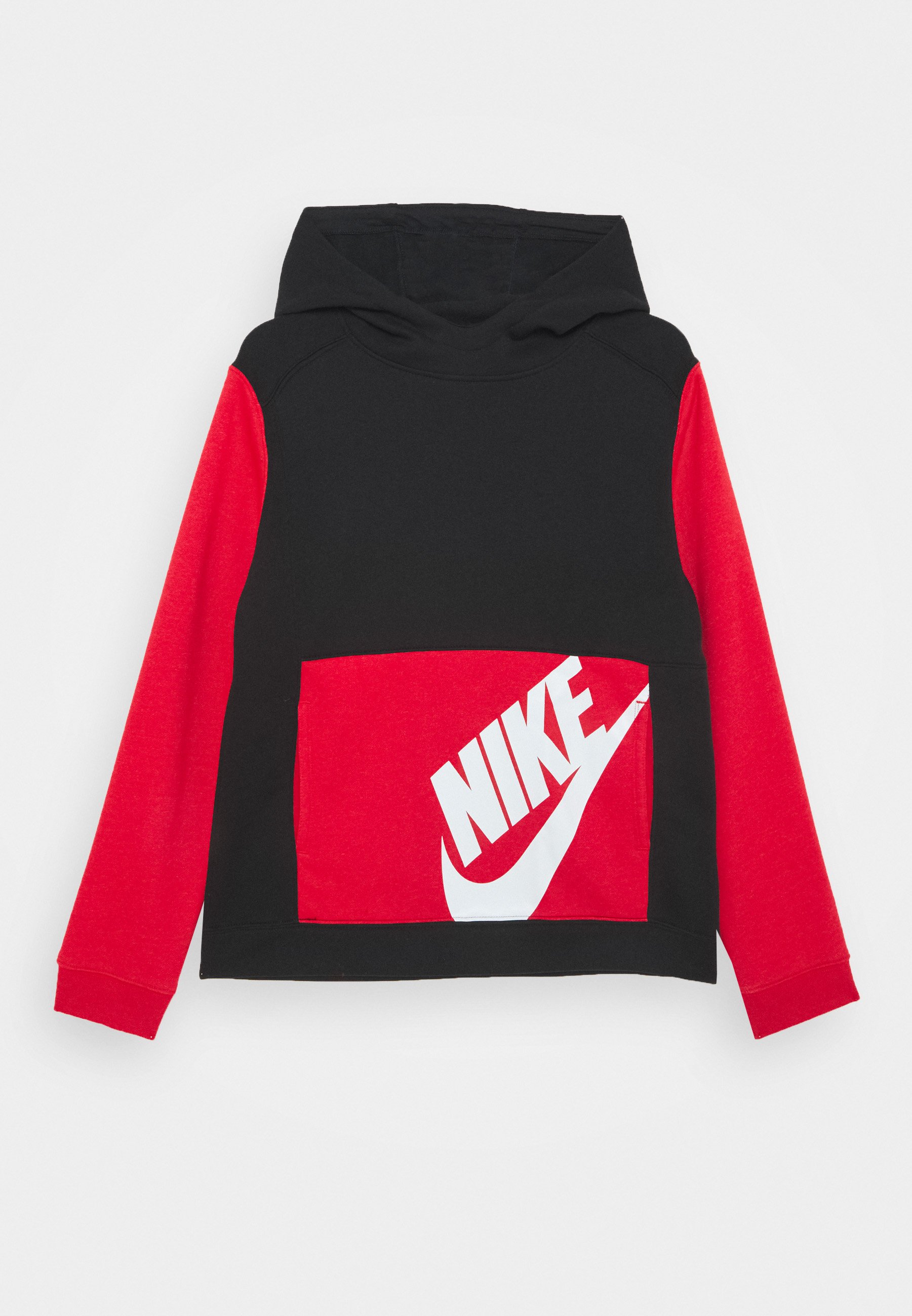 Nike Sportswear Kapuzenpullover blackuniversity redwhite Nike Hybrid Crew Sweatshirt | JD Sports Sverige