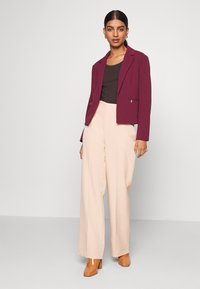 Vero Moda Petite VMDANIMAXI O-NECK - Camisola de manga comprida - coffee bean