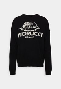 Fiorucci MILANO ANGELS INTARSIA JUMPER Felpa black/nero