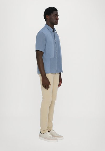rag & bone DALTON PATCHWORK SHIRT - Hemd - blue