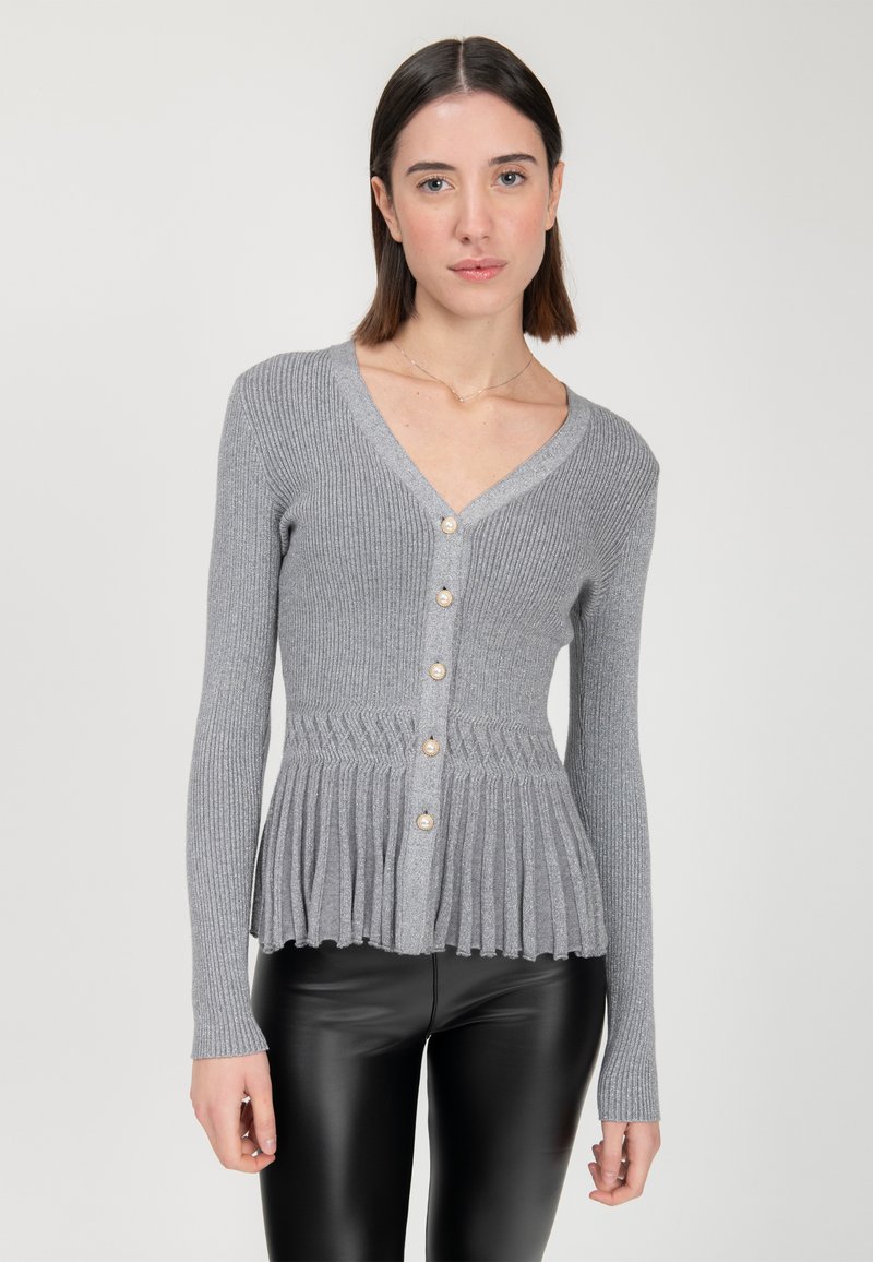 INFLUENCER Cardigan - grey